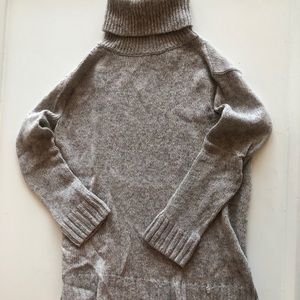 Longer Beige Turtleneck sweater